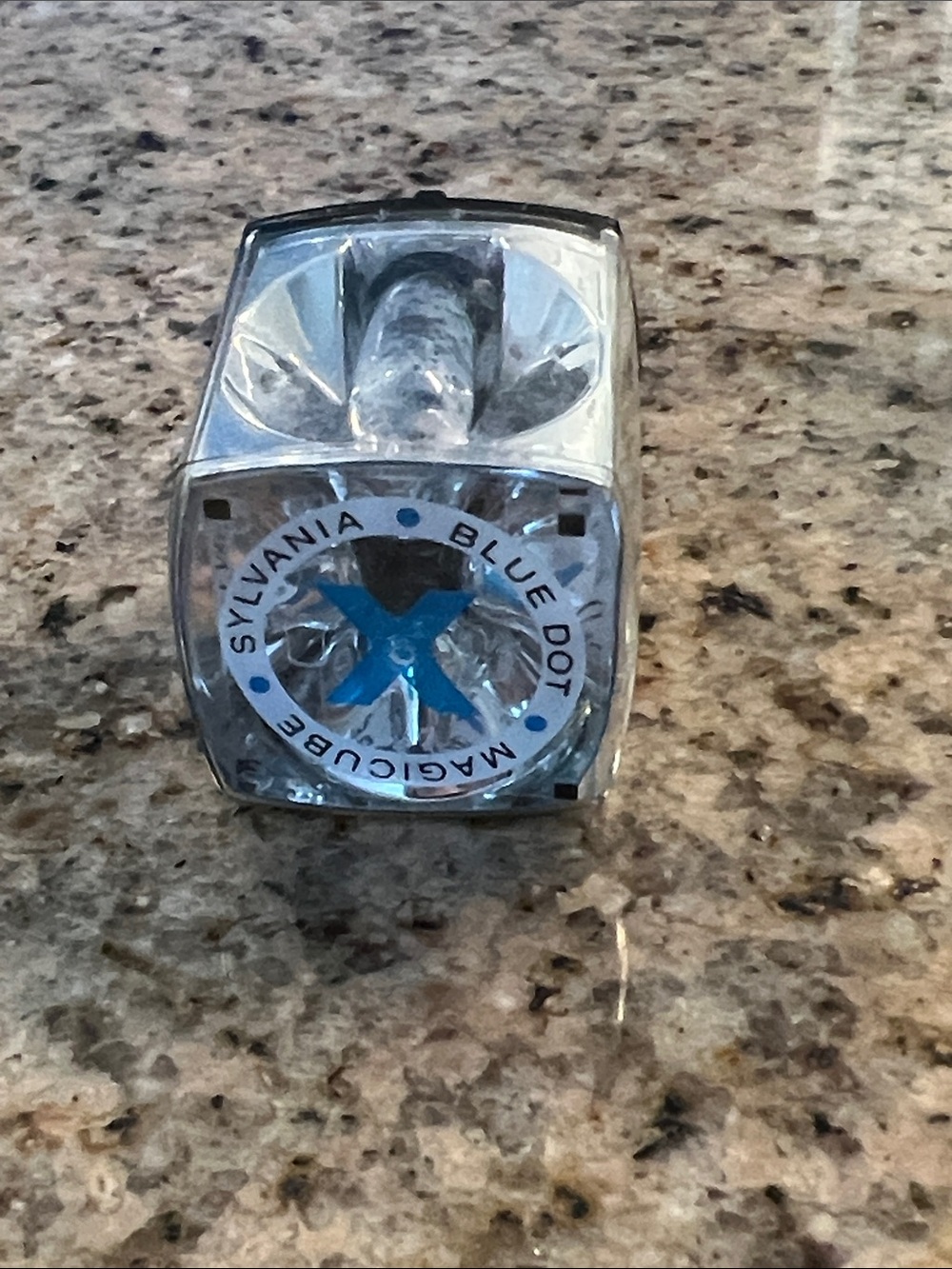 Sylvania Blue Dot Magicube Flash Accessory - Silver/Blue